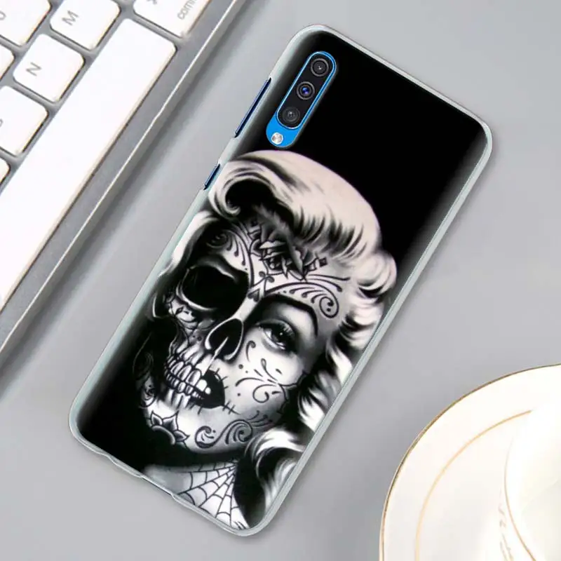 Мэрилин Монро телефонные чехлы для samsung Galaxy A10 A20e A30 A40 A50s A60 A70 A80 A6 A7 A8 A9 в твердом переплете