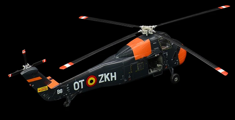 Trumpeter 1: 72 бельгийские ВВС h-34 вертолет 37011 Готовая модель продукта