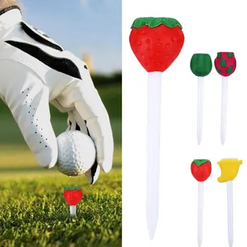 

Golfers Ball Tees Lovely Golf Nail Fruits Plastic Golf Tee Practical Holder Sporting Cushion Top Outdoor Leisure Playing