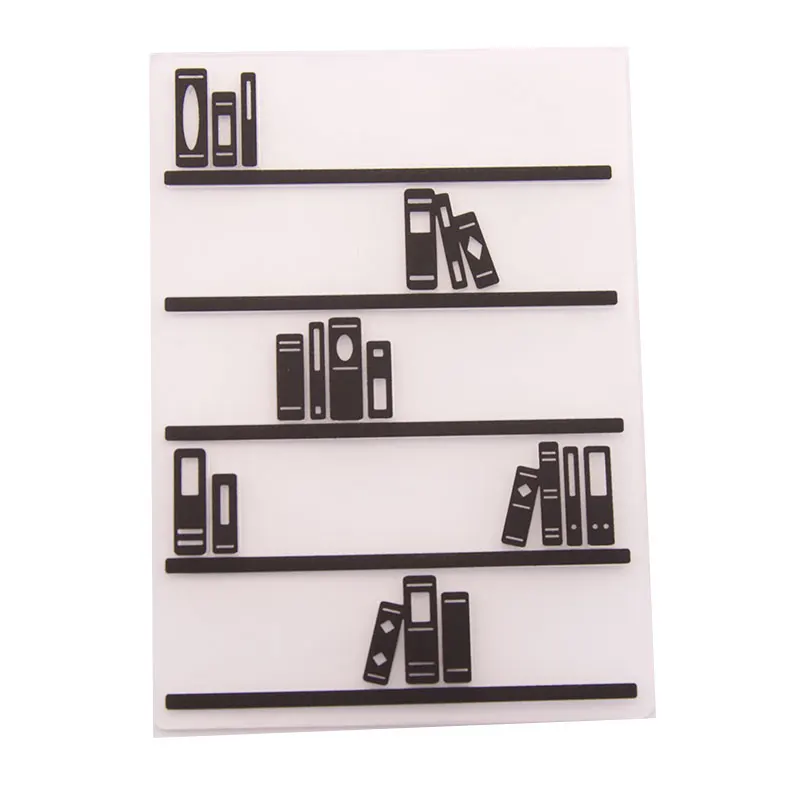 

Plastic Embossing Folders Book Frame Transparent Template for Scrapbooking DIY Handmade Decoration Tools Paper Cards Supplies