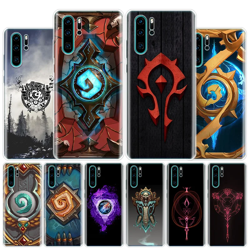 Классический чехол Hearthstone для телефона Huawei Honor 10 9 Lite 8A 8X 8S 7A 7X 9X 20i Pro Y5 Y6 Y7 Y9 2019 V20 V30