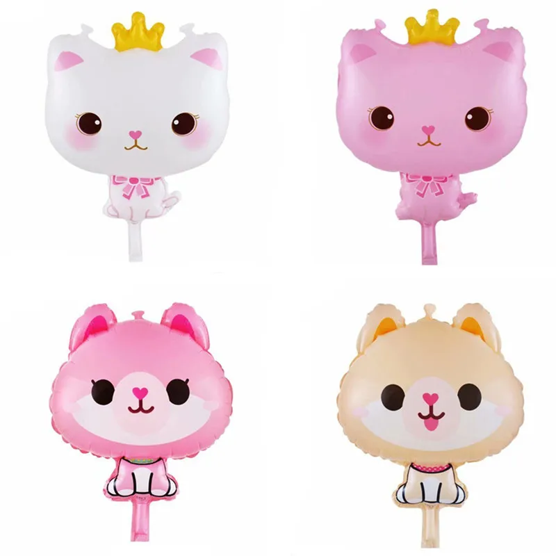

2pcs Angel Cat Kiki Kaka Dog Aluminum Film Balloon Birthday Party Decoration