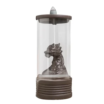 

Dragons Falls Zen Temple Backflow Incense Burners Ceramic Aromatherapy Burners JS22