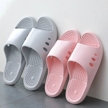 

Massage Home Slippers Women Men 2020 New Summer Fashion Indoor Outdoor Woman House Shoes Beach Non Slip Ladies Bathroom Slide