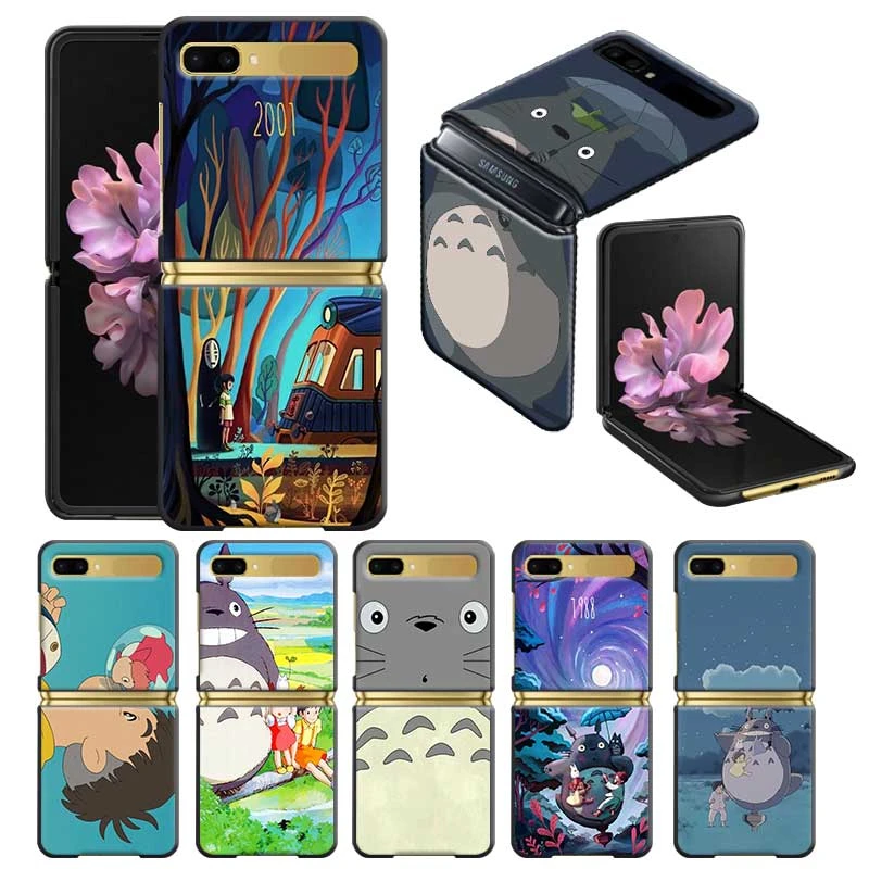 Cute Cartoon Totoro Hard Case For Samsung Galaxy Z Flip 3 5g Zflip 6 7 Coque Shockproof Black Phone Protective Cover Phone Case Covers Aliexpress Cute Cartoon Totoro Hard Case For Samsung Galaxy Z Flip 3 5g Zflip 6 7 Coque Shockproof Black Phone Protective Cover Phone Case Covers Aliexpress