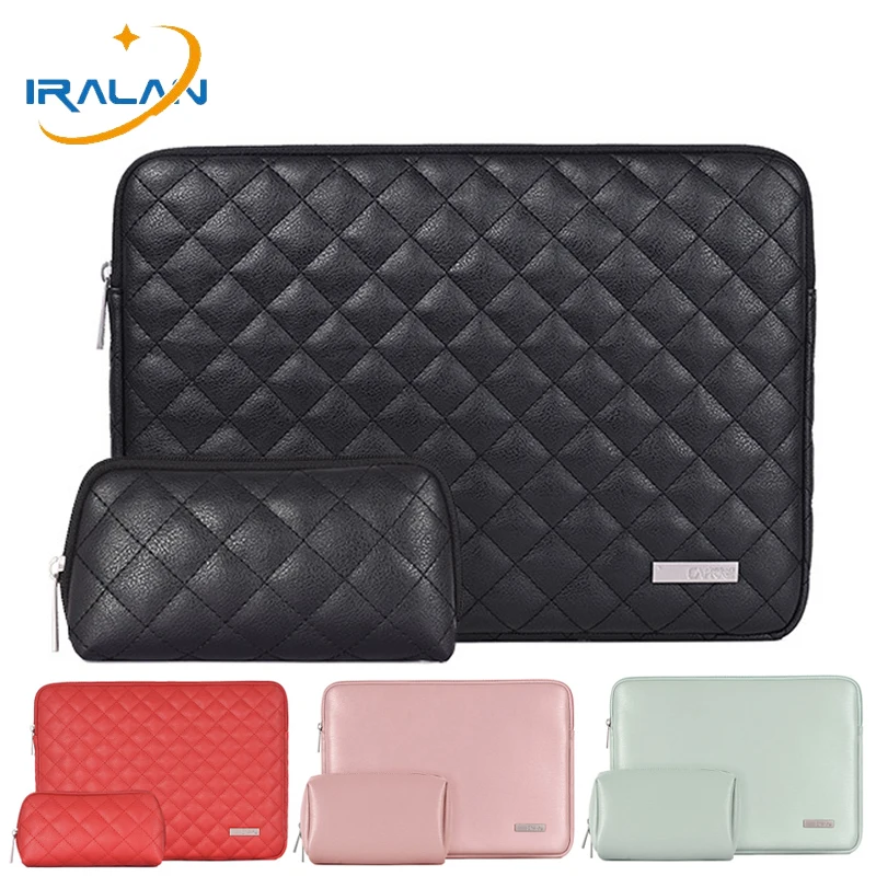 

PU Leather Shockproof Sleeve Laptop Bag 14 14.1 For Macbook Air 13 Pro 15 Touch Bar Case For Xiaomi Asus Lenovo HP Notebook Bags