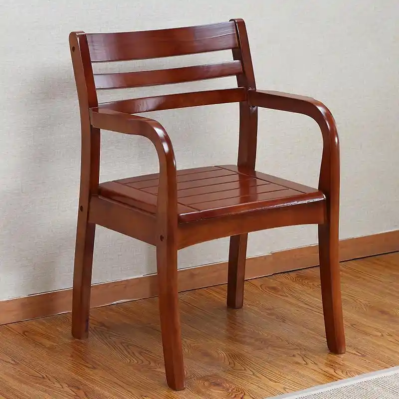Masif Ahsap Sandalye Basit Bilgisayar Yasli Adam Kol Dayama Arkaligi Eglence Masasi Restoran Otel Yemek Sandalyesi Aliexpress