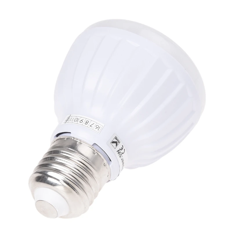 E27 25 светодиодный 3528 SMD лампа датчик движения безопасности Белый