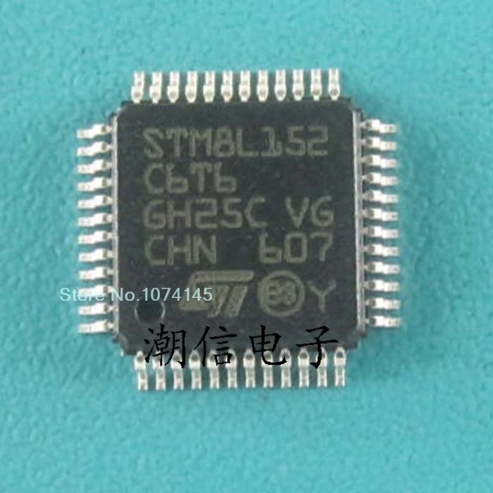 10 шт./лот STM8L152C6T6 QFP-48
