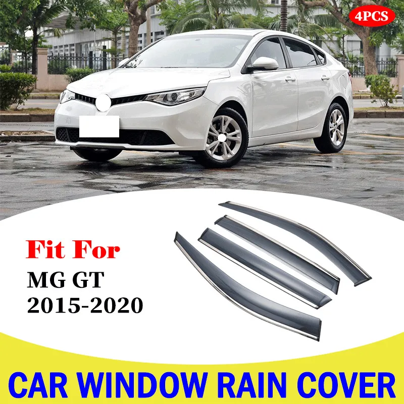 

Car Window Sun Rain Shade Visors Shield Shelter Protector Cover Frame Accessories For MG GT 2015-2020 Car Weather Shield
