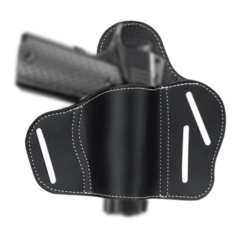 Универсальный кожаный чехол для пистолета Beretta 92 1911 Glock 17 19 22 23 M &amp P | Спорт и