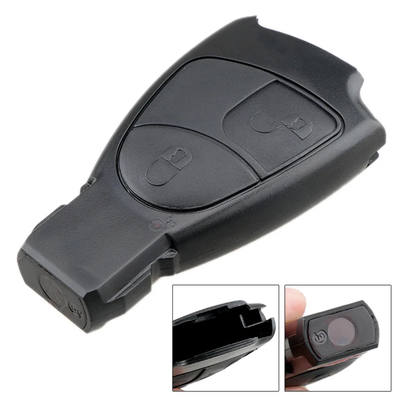 2/3/4 Buttons Smart Car Key Shell Auto Car Key Case Replacement Remote Cover Fit for Mercedes Benz W168 W202 W203 W208 W210 W211