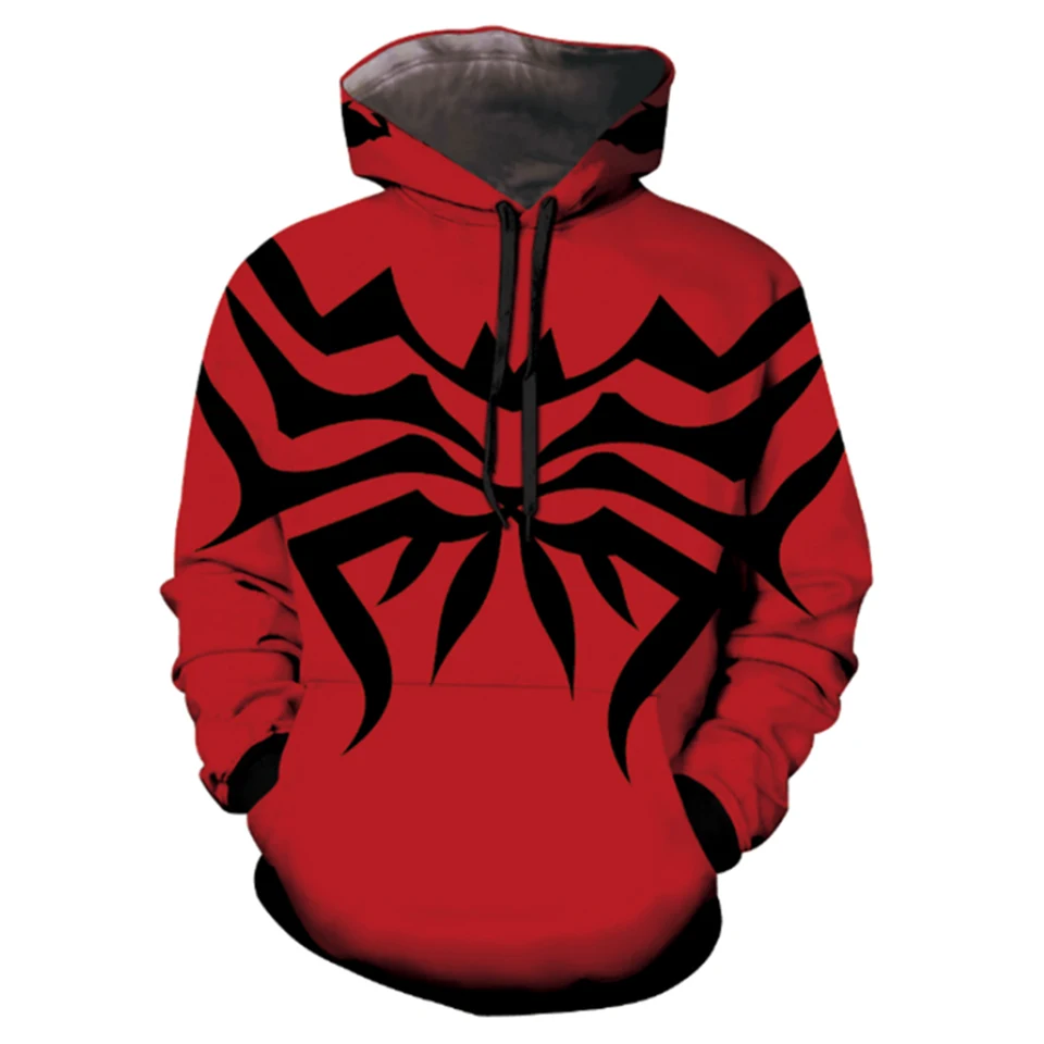 red pullover sweatshirt