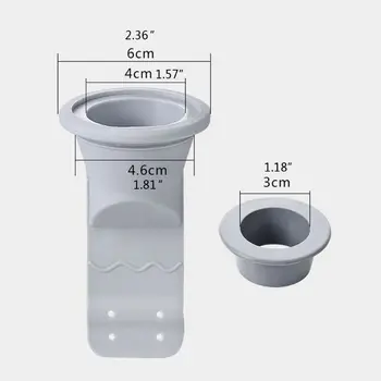 

Kitchen Sink Drain Deodorant Filter Bathroom Deodorizer Sewerage Drain Strainer K4UA