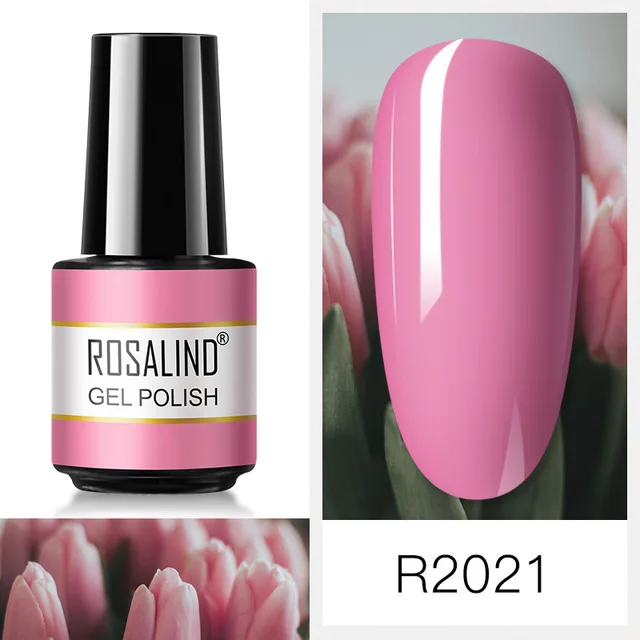 ROSALIND Nail Art 7ML Gel Polish 80 Color For Manicure Design UV Nail Polish Gel Lacquer Soak Off Semi Permanent Gel Nail Polish RAR2021