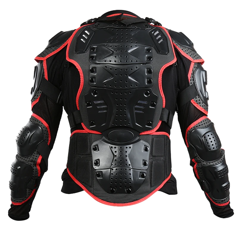 1PCS Motocross Armor Moto Vest Chest Gear Protective Motorcycle Full Body Armor Jacket Motorbike Shoulder Hand Joint Protection
