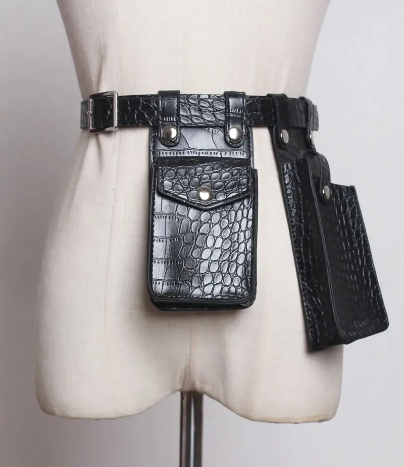 HG модные поясные сумки винтажные поясные сумки телефон карманный, из искусственной кожи поясной мешочек винтажный женский 2019 аксессуары