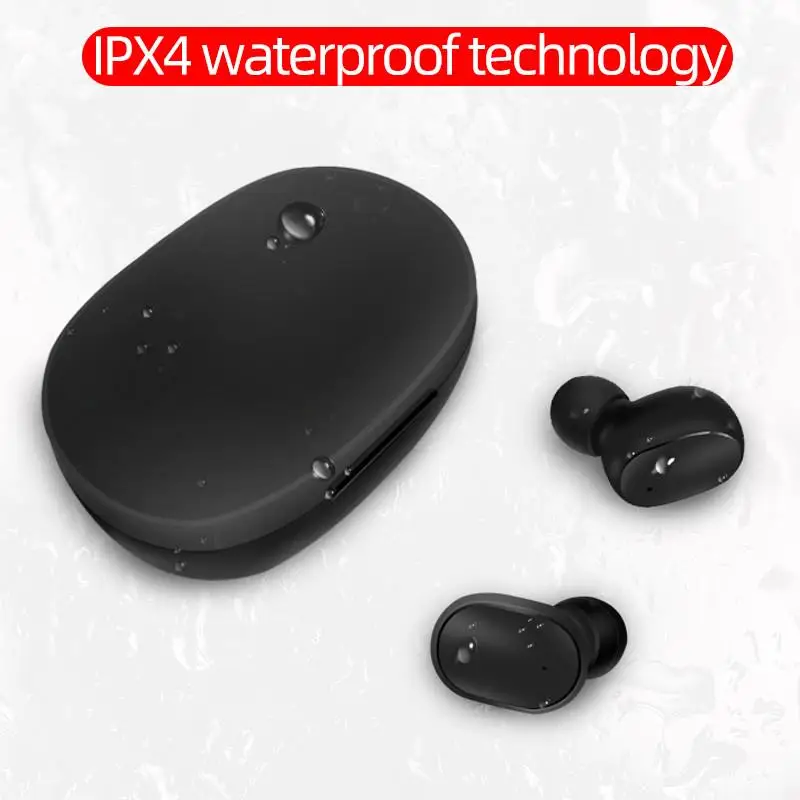 A6S беспроводные наушники TWS для Xiaomi Redmi Airdots, наушники Bluetooth 5,0, наушники с шумоподавлением, микрофон для iPhone, huawei, samsung