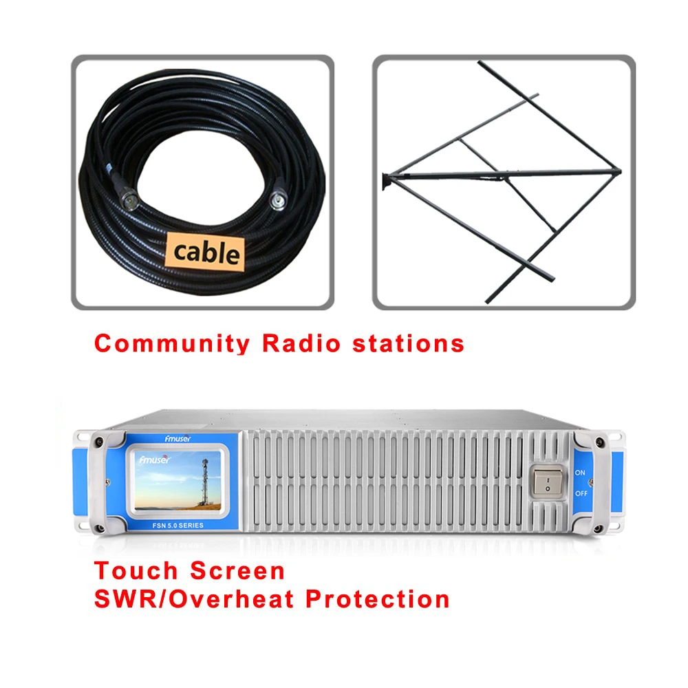 FM трансмиттер FMUSER FMT5.0 300 Вт 350 Вт|transmitter fm broadcast|fm broadcastfm broadcast transmitter antenna |