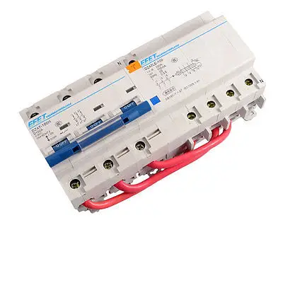 

DZ47-100H 3 Pole Miniature Circuit Breaker + DZ47LE-100 Leakage Circuit Breaker