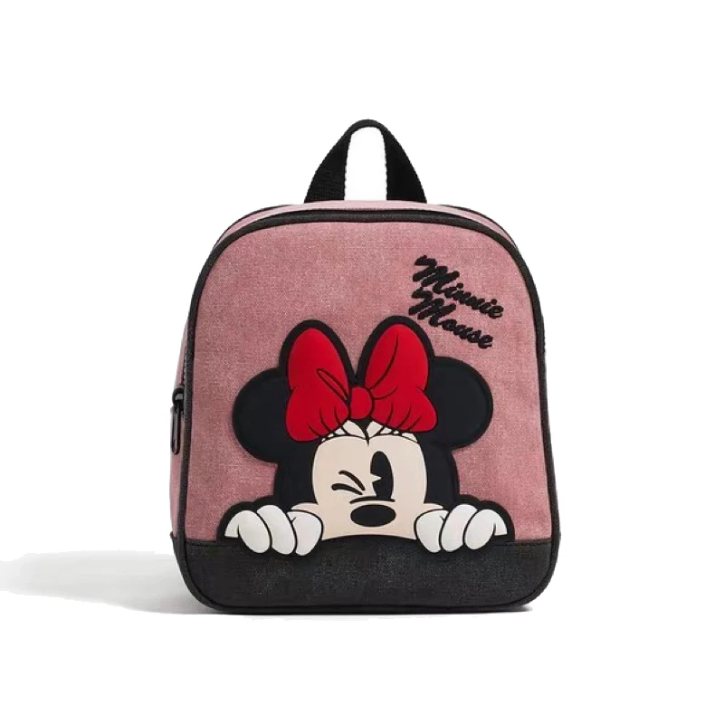 Детская сумка с Микки Маусом Disney милый осенний рюкзак рисунком Мауса и Минни