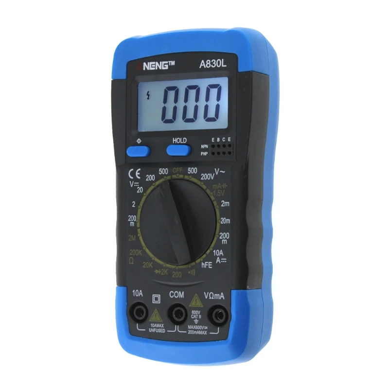 

Drop Shipping ANENG A830L Digital Multimeter LCD DC AC Voltage Diode Freguency Multitester