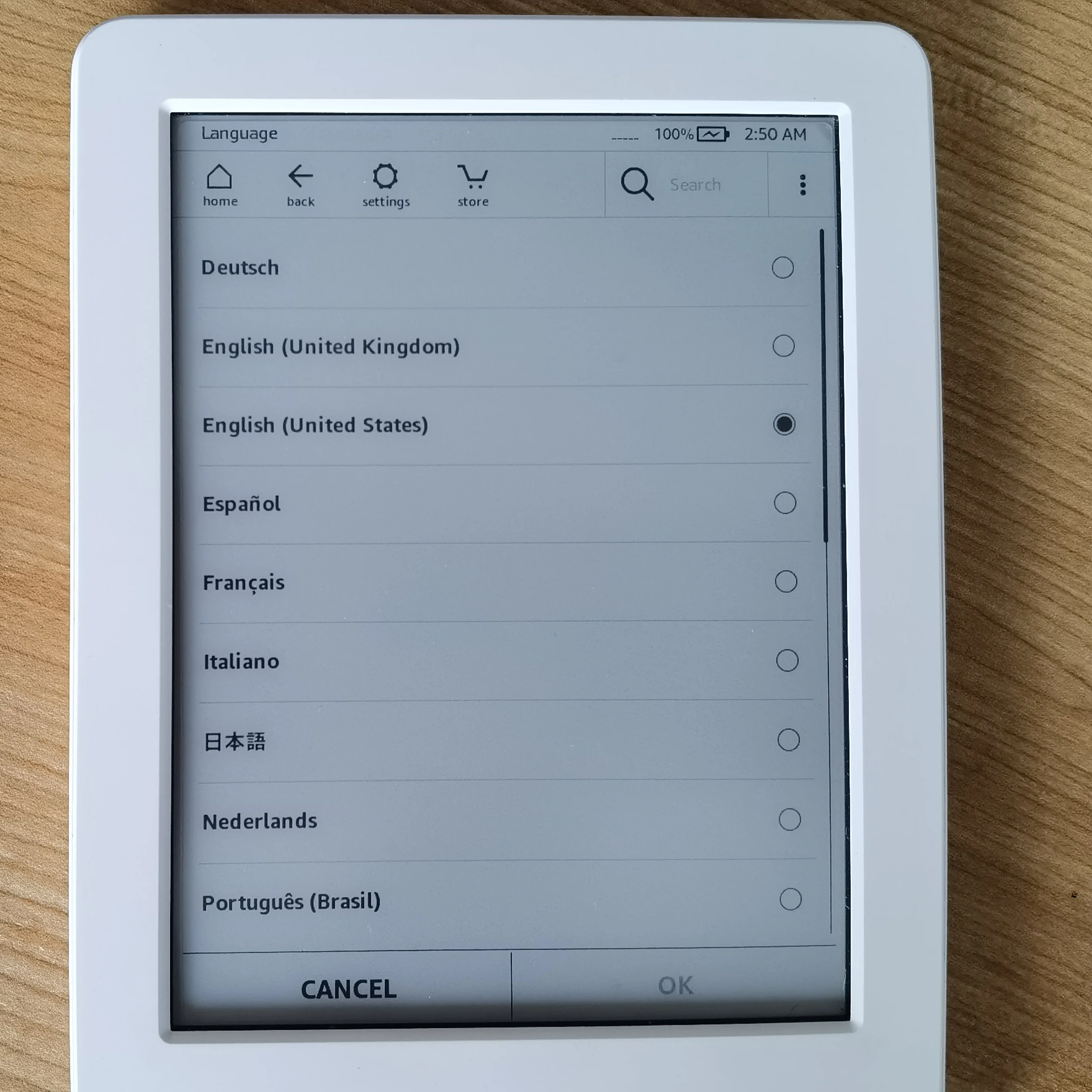 Электронная книга kindle 8 поколения 2016 белая электронная устройство для чтения