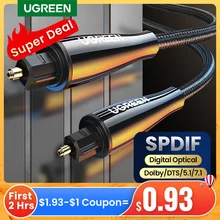 Ugreen цифровой оптический аудио кабель типа toslink позолоченный 1 м 2 м 3 м spdif коаксиальный кабель для blu-ray cd dvd плеер xbox 360 ps3 av tv Ugreen цифровой оптический аудио кабель типа toslink позолоченный 1 м 2 м 3 м spdif коаксиальный кабель для blu-ray cd dvd плеер xbox 360 ps3 av tv