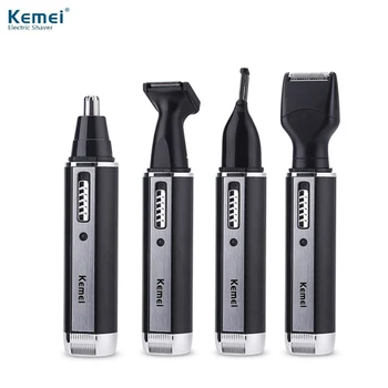 

Kemei 6630/2024/1996/ Rechargeable Nose Hair Trimmer for Men Trimer Ear Face Eyebrow Nose Hair Removal Eyebrow Trimmer for Nose