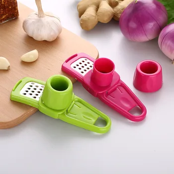 

Candy Color Kitchen Accessories Plastic Ginger Garlic Grinding Tool Magic Silicone Peeler Slicer Cutter Grater Planer