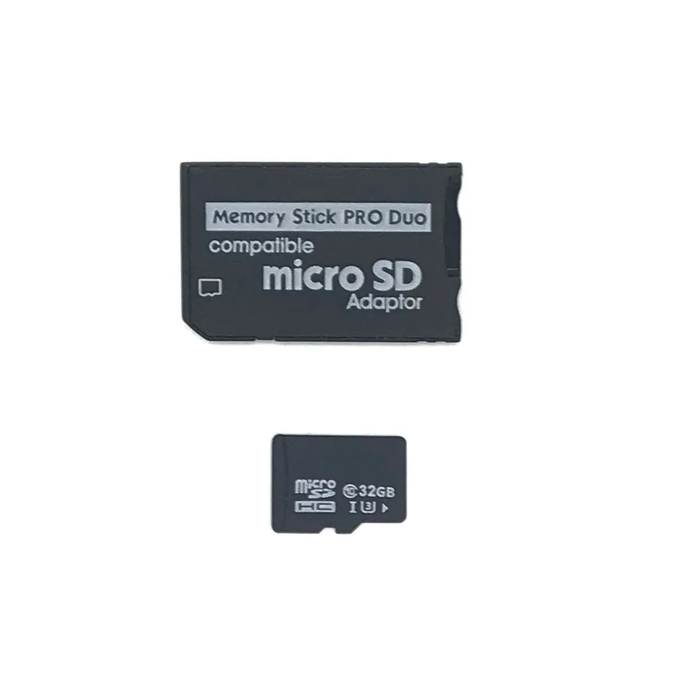 UCEC Dual Slot Micro SD/SDHC to Memory Stick Pro Duo Adapter for PSP Sony