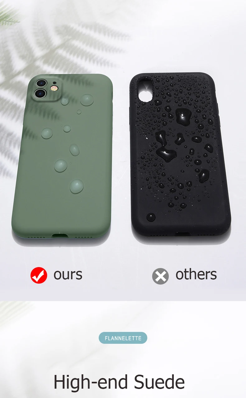 Для iPhone 11 чехол жидкий силиконовый матовый мягкий чехол для Apple iPhone 11 Pro Max гибкий противоударный чехол для телефона полуночно-зеленый