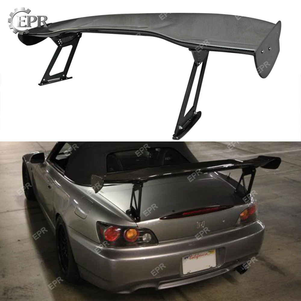 Бампер для заднего крыла Honda S2000 Carbon Fiber Js sport GT Спойлер (высота 295/390 мм) FRP комплект