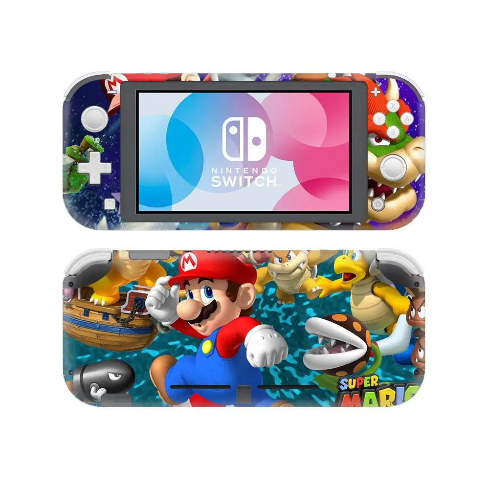 Новая игра, Супер Марио, наклейки для кожи для kingd Switch Lite, контроллер консоли, защита кожи, Виниловая наклейка, NS мини-наклейки