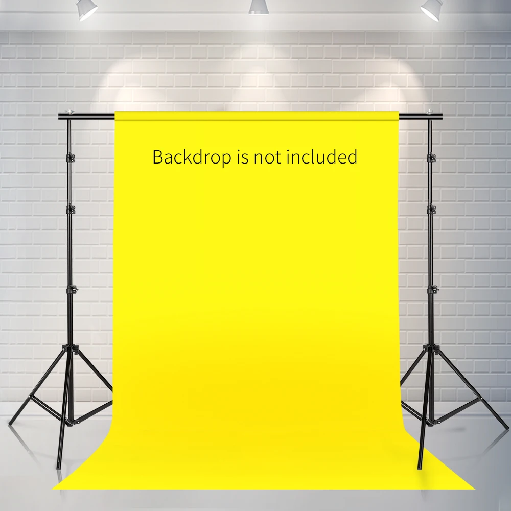 Tanie Regulowana podpórka w tle 2m x 3 m 6.5ftx9.8ft Pro tło do zdjęć Crossbar Kit Studio