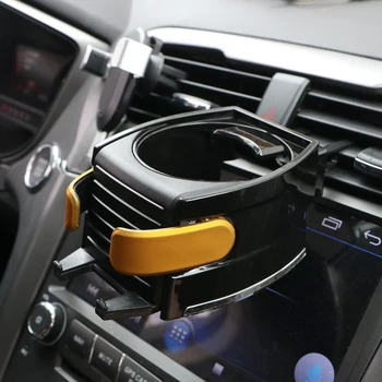 

LEEPEE Car Cup Drink Holder Car Styling Universal Air Vent Outlet Water Bottle Phone Stand Auto Supplies