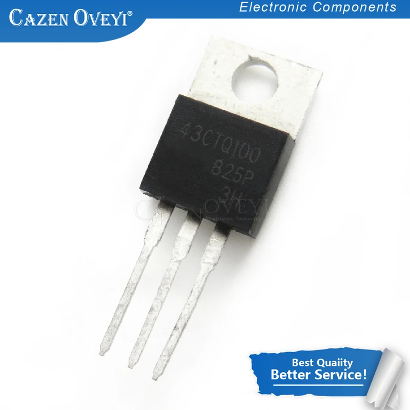

10 шт./лот 43CTQ100 TO-220 100В 43А Новый оригинал в наличии