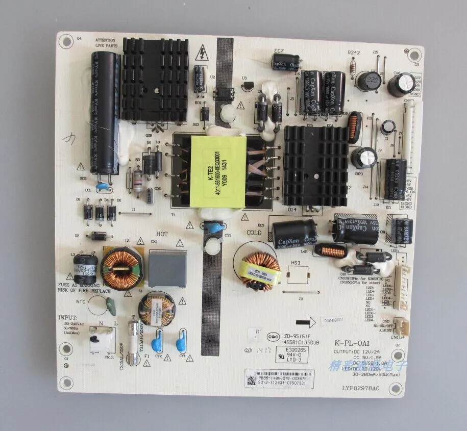 Оригинальная материнская плата led42538n питания k-pl-oa1 465r1013sdjb lyp03008a0 инвертора |