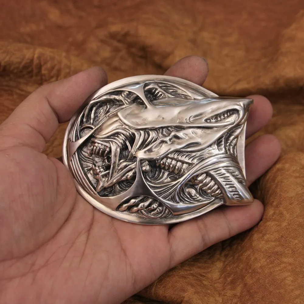 Tiger Belt Buckle | Mimosa Handcrafted Sterling Silver