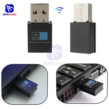 

diymore 300Mbps Mini Wireless USB WiFi WLan Adapter 802.11 b/g/n Network LAN Dongle
