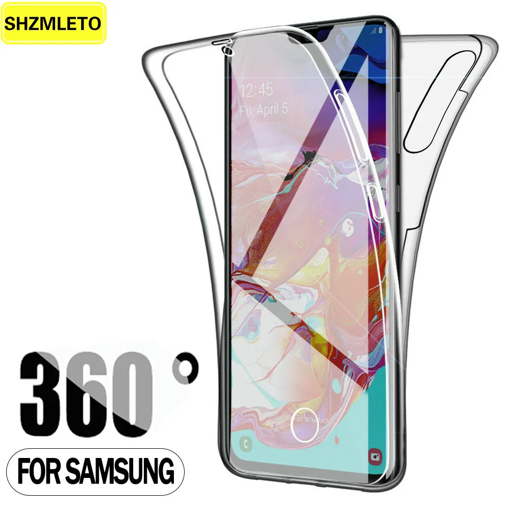 360 противоударный чехол для Samsung Galaxy A3 A5 A7 2016 J5 J7 Prime 2015 J3 2017 J4 J6 J8 A6 A8 Plus J2 Core Pro A9 2018 A70E