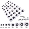 100Pcs/Pack Plastic Doll Eyes DIY Dolls Stuffed Toys Eye Puppet Dinosaur Eyes Not Self-adhesive Plush Doll Accessories 1