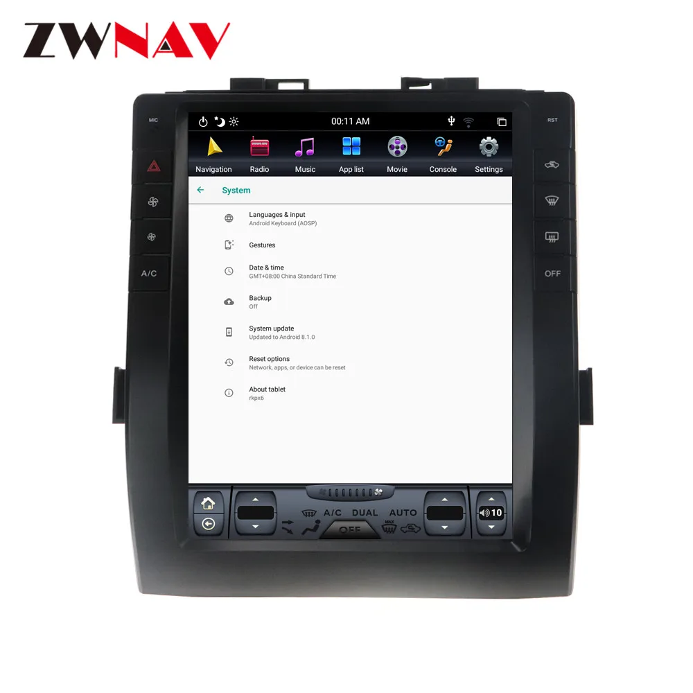 Best Android 9.0 Car GPS Navigation For Toyota Alphard 2015-19 head unit multimedia autoradio tape recorder no DVD player Tesla style 5