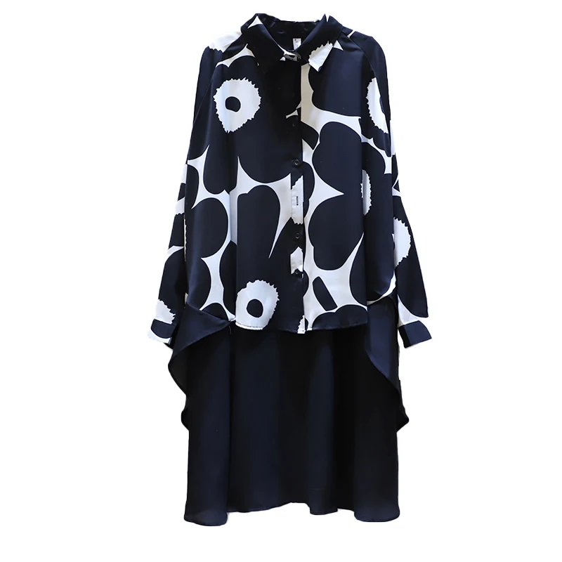 [EWQ] 2020 Spring Autumn New Fashion Turn-down