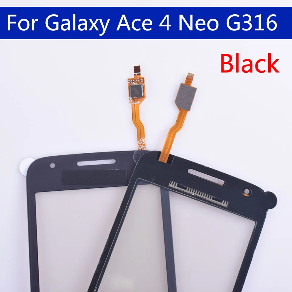10 шт./партия сенсорная панель G316 для Samsung Galaxy Ace 4 Neo G316M G316H|Сенсорные панели