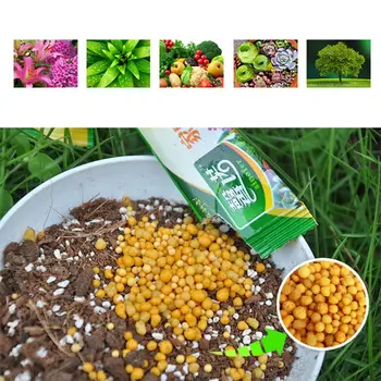 

10g Universal Granule Particle Plant Food Slow Release Fertilizer For Home Garden Potted Flower plant Vegetable Succulent