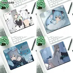 Tapis de souris Cosplay Sexy Neko pour chat fille, bord de verrouillage, petit tapis de souris en caoutchouc, pour bureau de jeu 