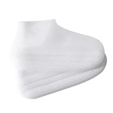 Силиконовые галоши Многоразовые водонепроницаемые чехлы для обуви непромокаемые сапоги износостойкие Нескользящие ZJ55