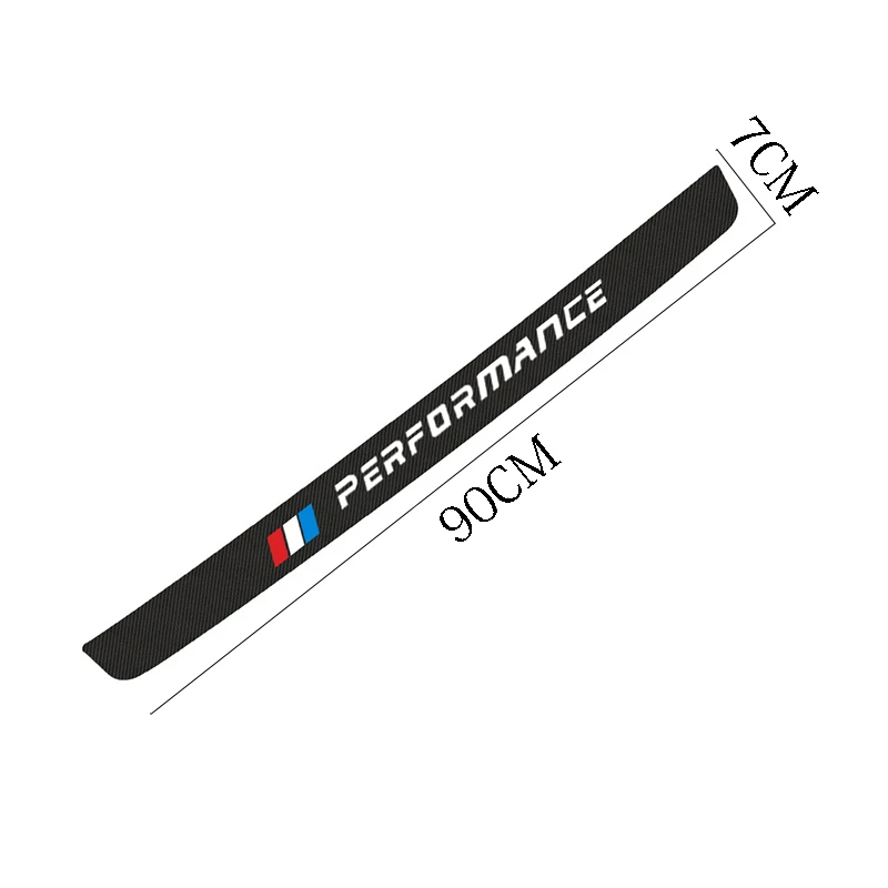 

Auto Rear Bumper leather Stickers For Carbon Fiber Protector Car Trunk Guard Plate Film for BMW F30 F35 F80 F31 E46 E90 E92 E93