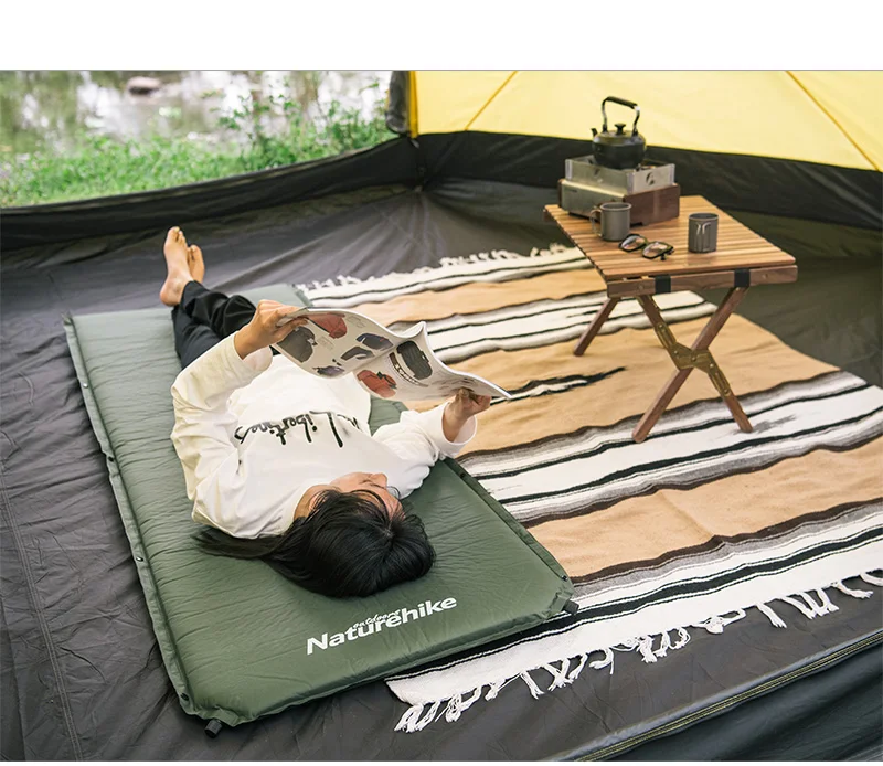 Naturehike Camping Mattress Self-inflating Mattress Mushroom Mats Inflatable Mat Sleeping Pad Air Mat Folding Bed Camping Mat
